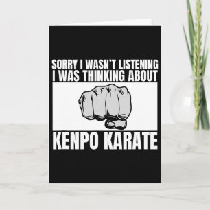 Kenpo Karate Sorry, dass ich nicht die lustige ame Karte