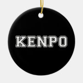Kenpo Keramik Ornament (Vorne)