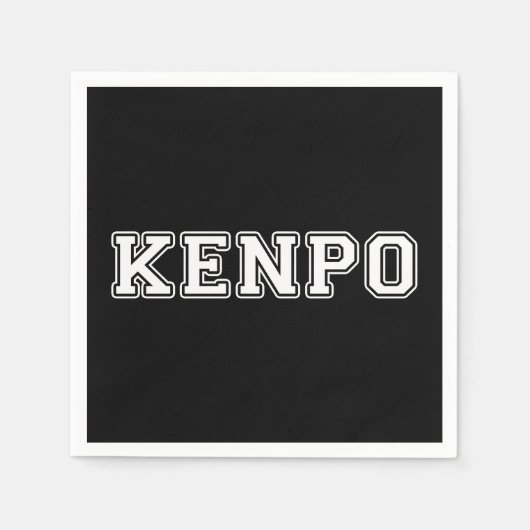 Kenpo Serviette (Vorderseite)