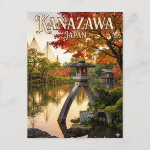 Kenroku-en-Garten Japan Postkarte