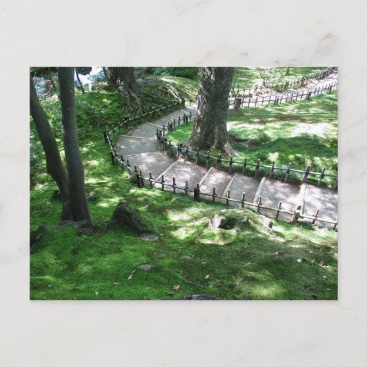 Kenrokuen Garden: Kanazawa, Japan Postkarte (Vorderseite)