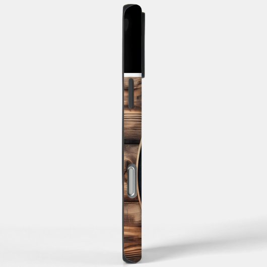 Kens Elch-Holzschild Case-Mate iPhone Hülle (Rückseite / Rechts)