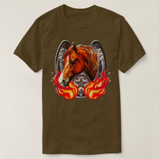 Kens Patriarchy Horse T-Shirt (Design vorne)