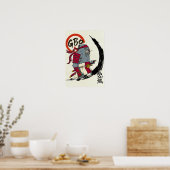 Kensei Bär Scroll Poster (Küche)