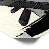 Kensei Bear Scroll II Poster (Ecke)