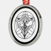Kenshin Uesugi (H) Silbernes Ornament (Links)