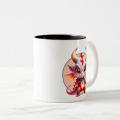 Kensi Baby Dragon Zweifarbige Tasse (VorderseiteRechts)