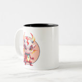 Kensi Baby Dragon Zweifarbige Tasse (Vorderseite Links)