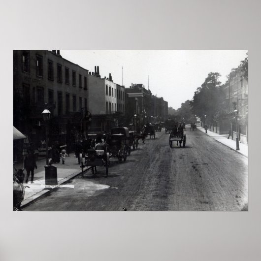 Kensington High Street, London Poster (Vorne)