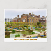 Kensington Palace London England Postkarte (Vorderseite)