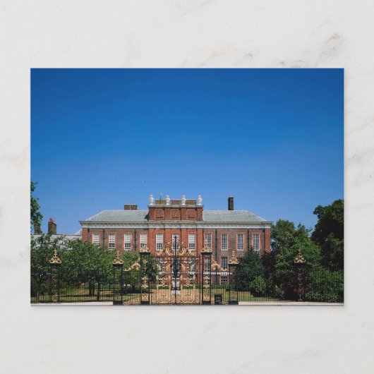 Kensington Palace, London, England Postkarte (Vorderseite)