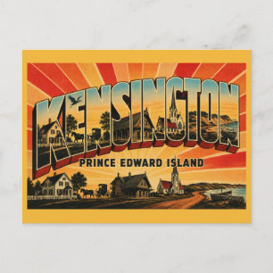 Kensington PEI Anne's Museum Town Postkarte