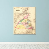 Kent Co., NB Leinwanddruck (Insitu (Holzboden))