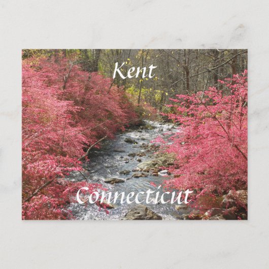 Kent, Connecticut Postkarte (Vorderseite)