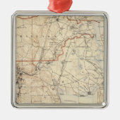 Kent County, Rhode Island Silbernes Ornament (Vorne)