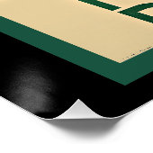 Kent, England, North Downs, Poster (Ecke)