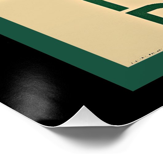 Kent, England, North Downs, Poster (Ecke)