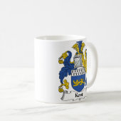 Kent-Familienwappen Kaffeetasse (VorderseiteRechts)