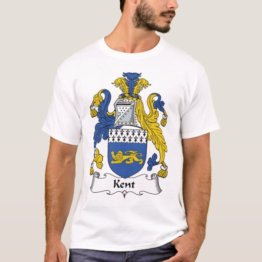 Kent-Familienwappen T-Shirt (Vorderseite)