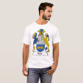 Kent-Familienwappen T-Shirt (Vorne ganz)