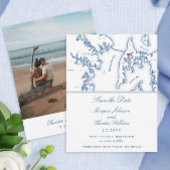 Kent Island Maryland Hochzeit in Urlaubsort Save The Date