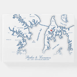 Kent Island Maryland Map Hochzeit in Urlaubsort Gästebuch