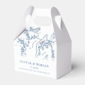 Kent Island Maryland Wedding Map Elegant Geschenkschachtel (Vorderseite)