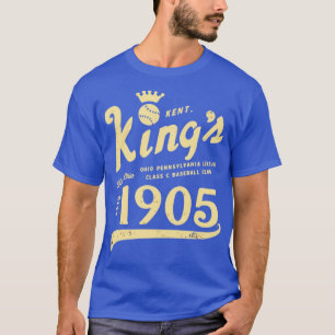 Kent Kings - Ohio - Vintage gestürzte Baseballteam T-Shirt