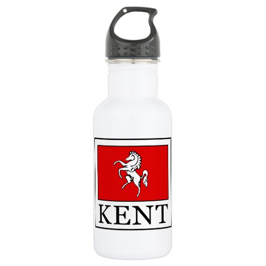 Kent Landkreis England Edelstahlflasche (Vorderseite)