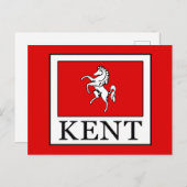 Kent Landkreis England Postkarte (Vorne/Hinten)