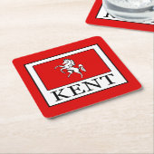 Kent Landkreis England Rechteckiger Pappuntersetzer (angewinkelt)