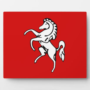 Kent Landkreis Flag Plaque Fotoplatte