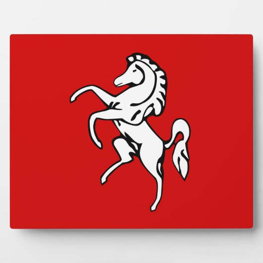 Kent Landkreis Flag Plaque Fotoplatte (Vorderseite)