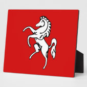 Kent Landkreis Flag Plaque Fotoplatte (Seite)