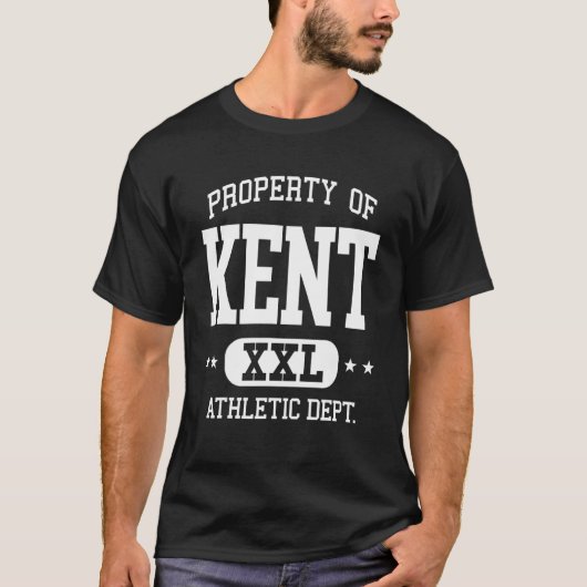 Kent Retro Athletic Property Dept 1 T-Shirt (Vorderseite)