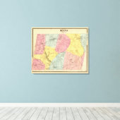 Kent, Stadt Leinwanddruck (Insitu (Holzboden))