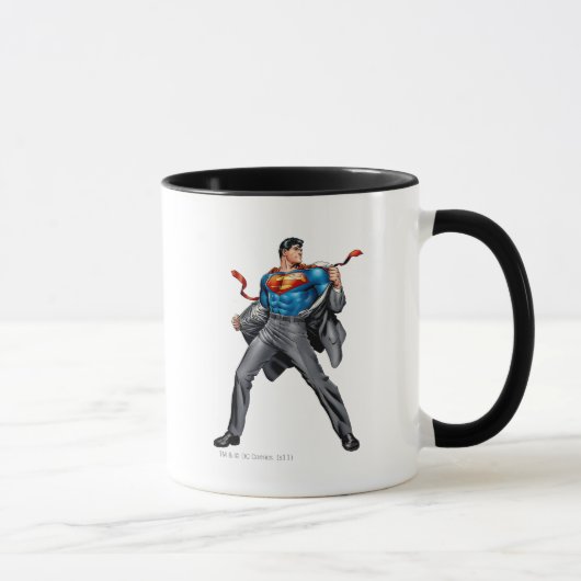 Kent wechselt in Superman Tasse (Rechts)