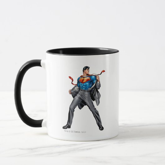 Kent wechselt in Superman Tasse (Links)