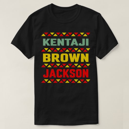 Kentanji Brown Jackson Change African American Wor T-Shirt (Design vorne)