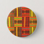 kente african print button (Vorderseite)