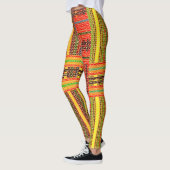kente african print leggings (Links)