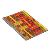 kente african print notizblock (Rechte Seite)