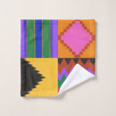 Kente Badhandtuch Set (Waschlappen)