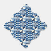 Kente Block - Sanftes Indigo Geschenkschachtel (Ungefaltet)