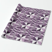 Kente Block - Smoky Plum Geschenkpapier (Ungerollt)