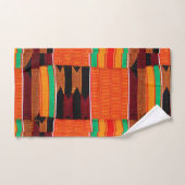 Kente Cloth Pattern Badhandtuch Set (Handtuch)