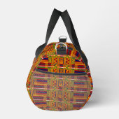 Kente Ethnic Pattern - Lebhaftes afrikanisches Tex Duffle Bag (Rechts)
