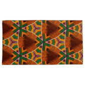 Kente Geometrics Kwanza Afrocentric Pillow Case Kissenbezug (Vorderseite-Rechts)