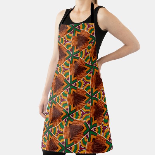 Kente Geometrics Kwanza Afrocentric Schürze (InSitu)