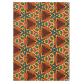 Kente Geometrics Kwanzaa Afrocentric Table Cloud Tischdecke (Vorderseite)